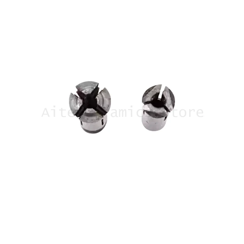 Universal  2Pcs 2.35mm Shank Collet Chuck Three Four Petal Spring Chuck Durable Steel Drill Collet Dental Lab Tool Parts