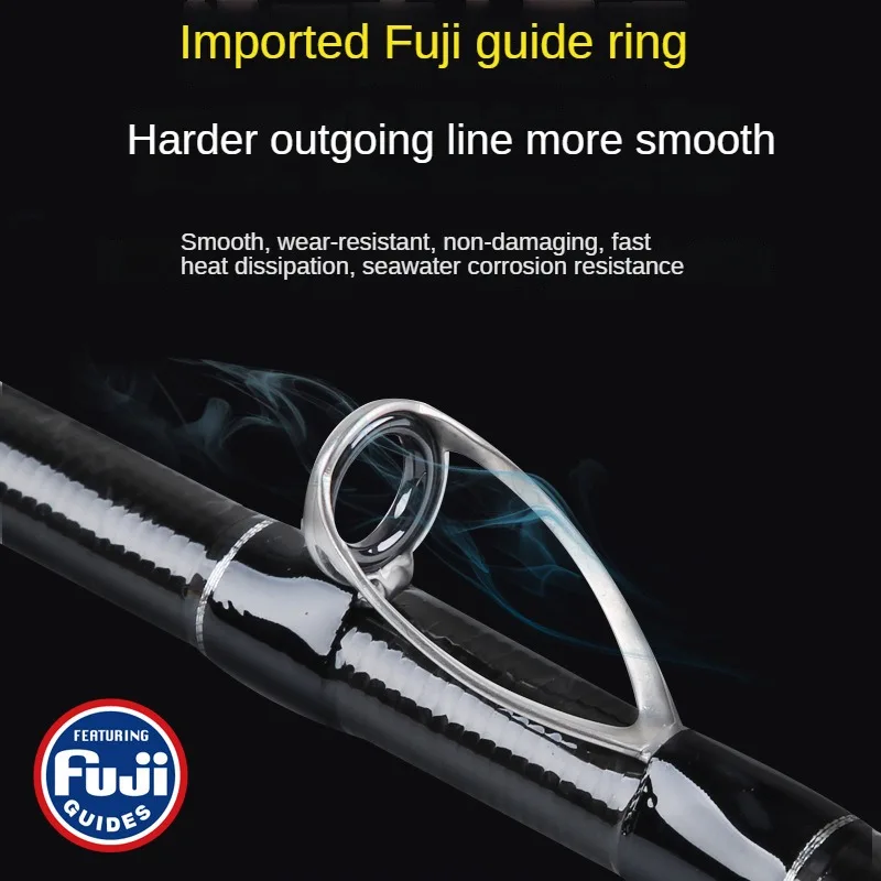 Lure Rod Large Object Rod Anchor Fishing Rod Carbon Ultra Light Ultra Hard Casting H-power Fuji Guide Ring Fuji Reel Seat 2.28m