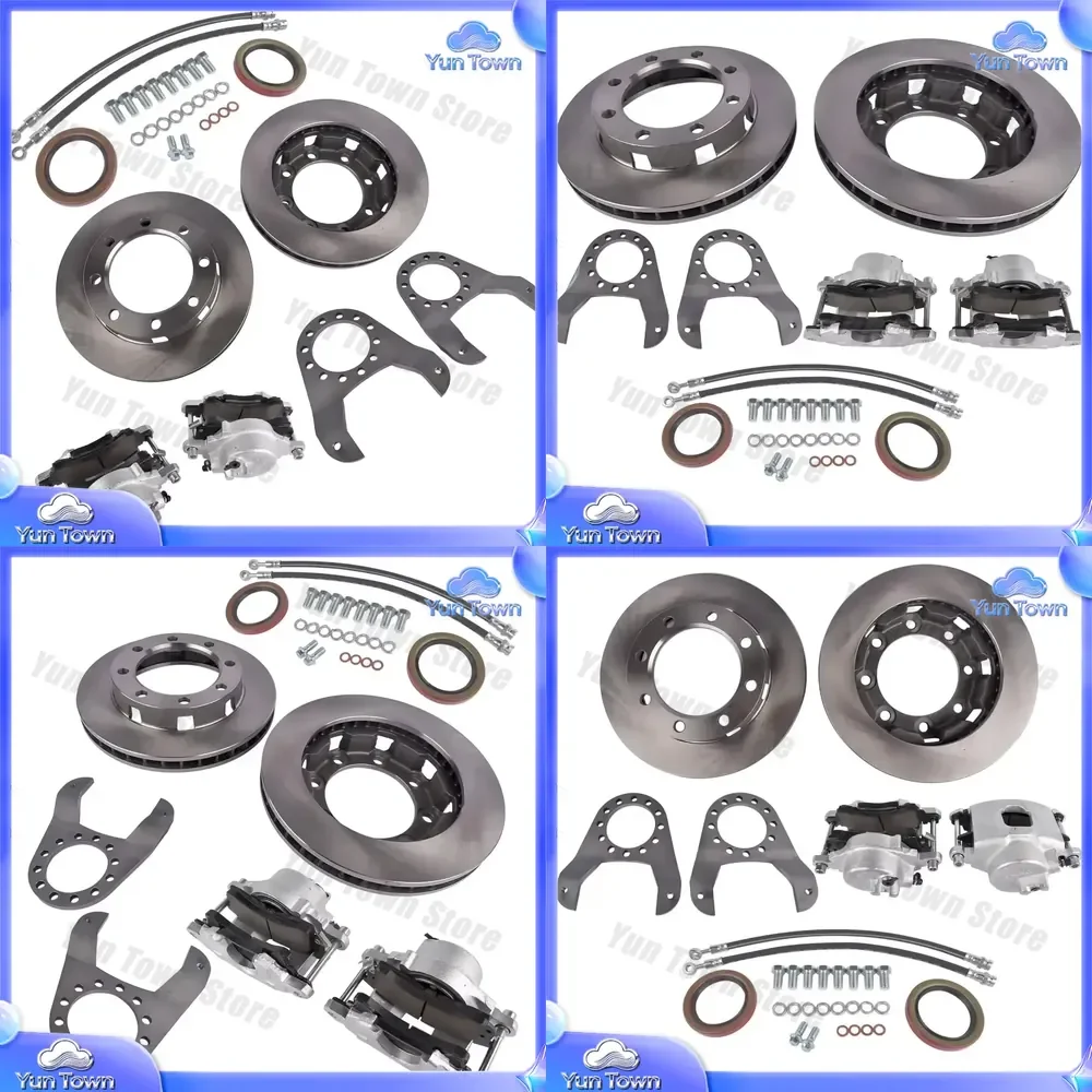 AP02 for GM 14 Bolt Complete Disc Brake Conversion Kit for Trucks SUVs 10.5 Inch SRW Full Float Disk Brakes Automotive Brake