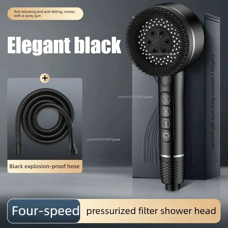 Shower Head Showers for Bathroom Fixtures and Accessories Four Modes Adjustment Shower Faucet Shower Phone Bathroom Accessories view 6