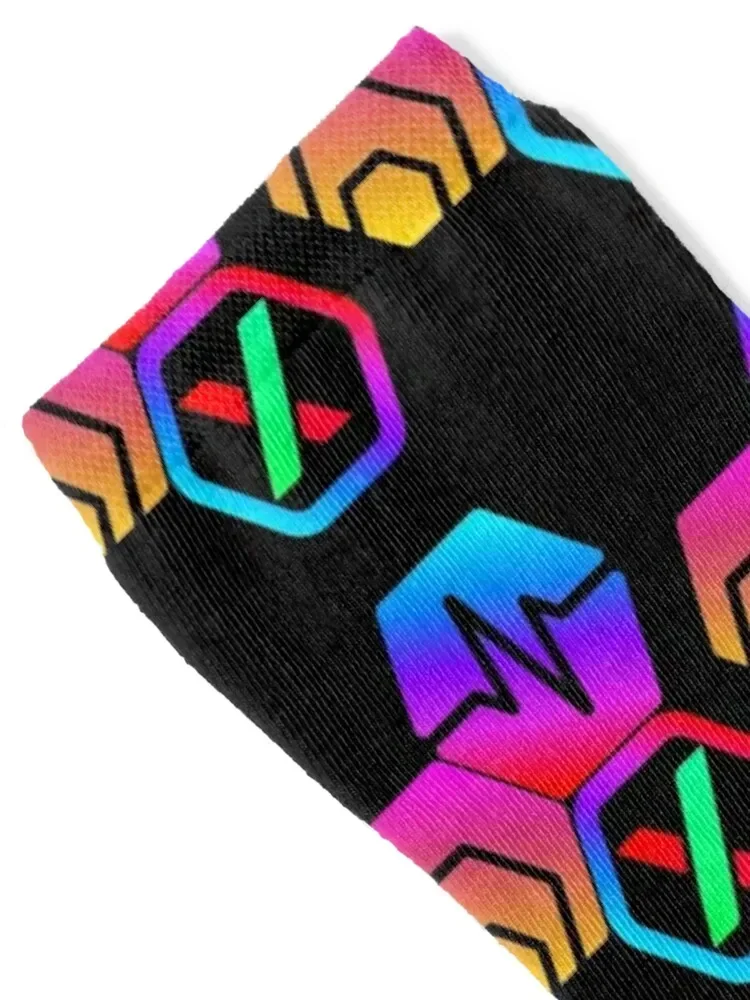 PulseX PLSX Crypto Logo Hex Pulse Socks shoes hiking sheer Man Socks Women's