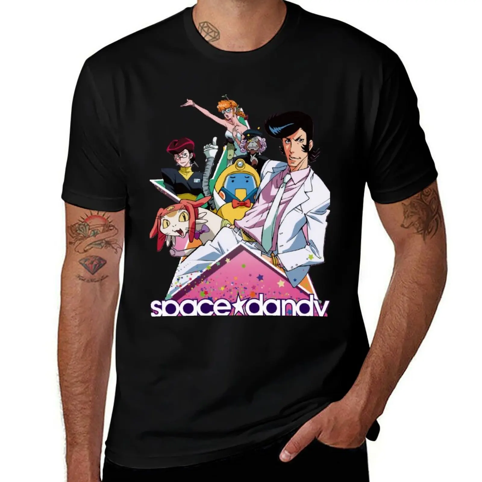 

Space Dandy - The Transfer Student is Dandy, Baby T-Shirt Large Size Short Sleeve T-Shirt