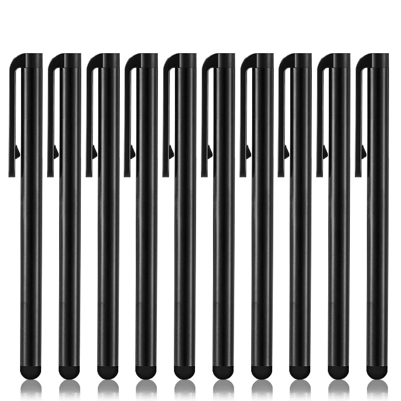 Universele styluspen voor iPhone 13, iPad Pro, Samsung tablet, Android, draagbare aanraakpen voor alle capacitieve schermen met penclip