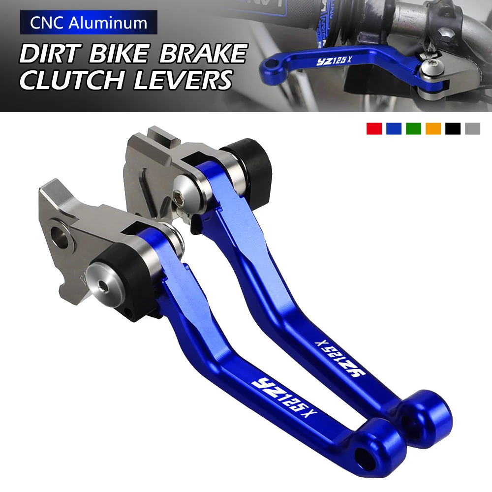 

Motocross Pivot Brake Clutch Levers For Yamaha YZ125X 2017 2018 2019 2020 2021 2022 - 2024 Motorcycle Dirt Bike Handle Lever