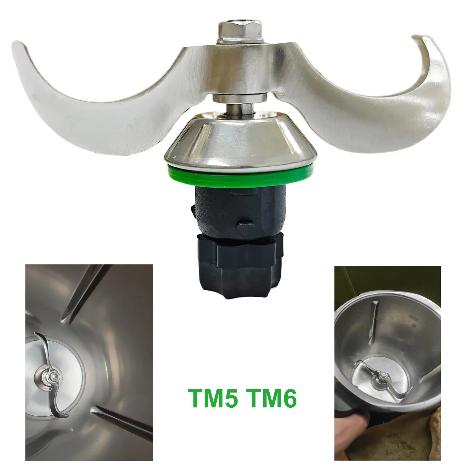 Głowica do wyrabiania ciasta do Thermomix TM6 TM5 Uniwersalny mikser do płynnego mieszania mąki do części do wypieku chleba