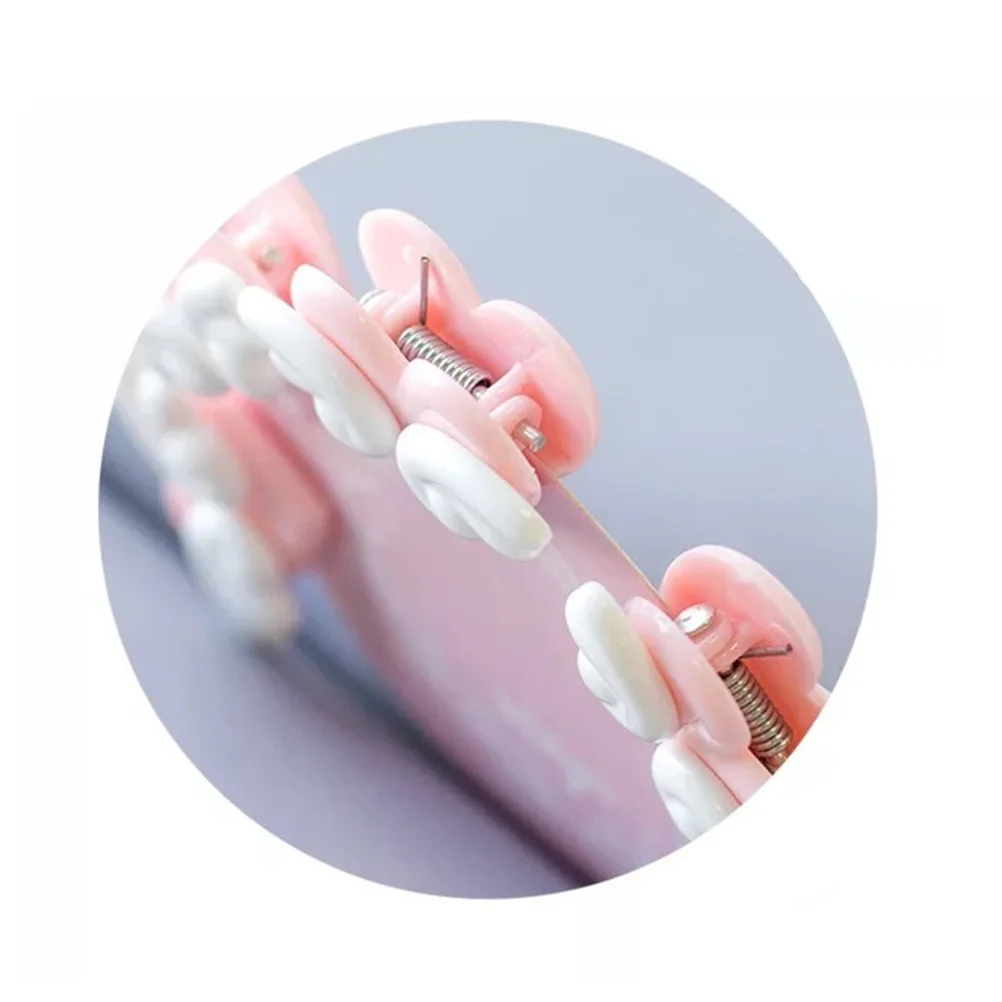 

6pcs Heart Shaped Binder Clips Multi-Purpose Colorful Folder Clips Holders For Documents Office Supplies School (Pink)