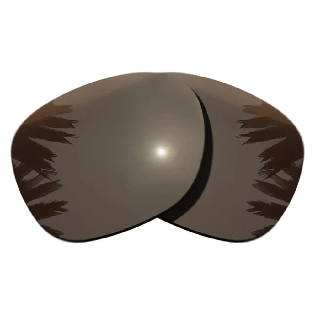 

Brown Polarized Replacement Lenses for-Oakley Garage Rock Sunglasses Frame 100% UVA & UVB