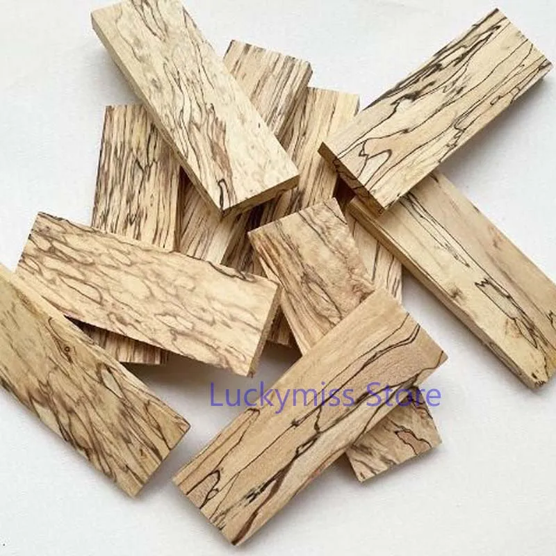 Natural Canadian Tiger Stripe Hard Maple Wood Blanks Maple Wood Blocks for Cue Butt Premium & Bulk DIY Wood Crafts Raw Material