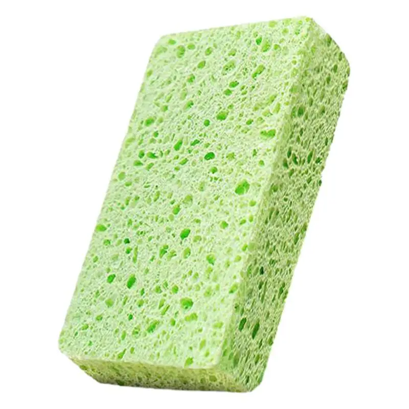 Kitchen Sponges Pack Absorbent Sponges Non-Scratch Cellulose Scrub Sponge Dual-Sided Dishwashing Sponge For Household Kitchen