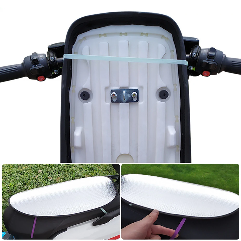 Universal Motorrad Roller Sitz bezug coole Kissen polster wärme isolierte wasserdichte Sonnencreme Sitzkissen Schutz Zubehör