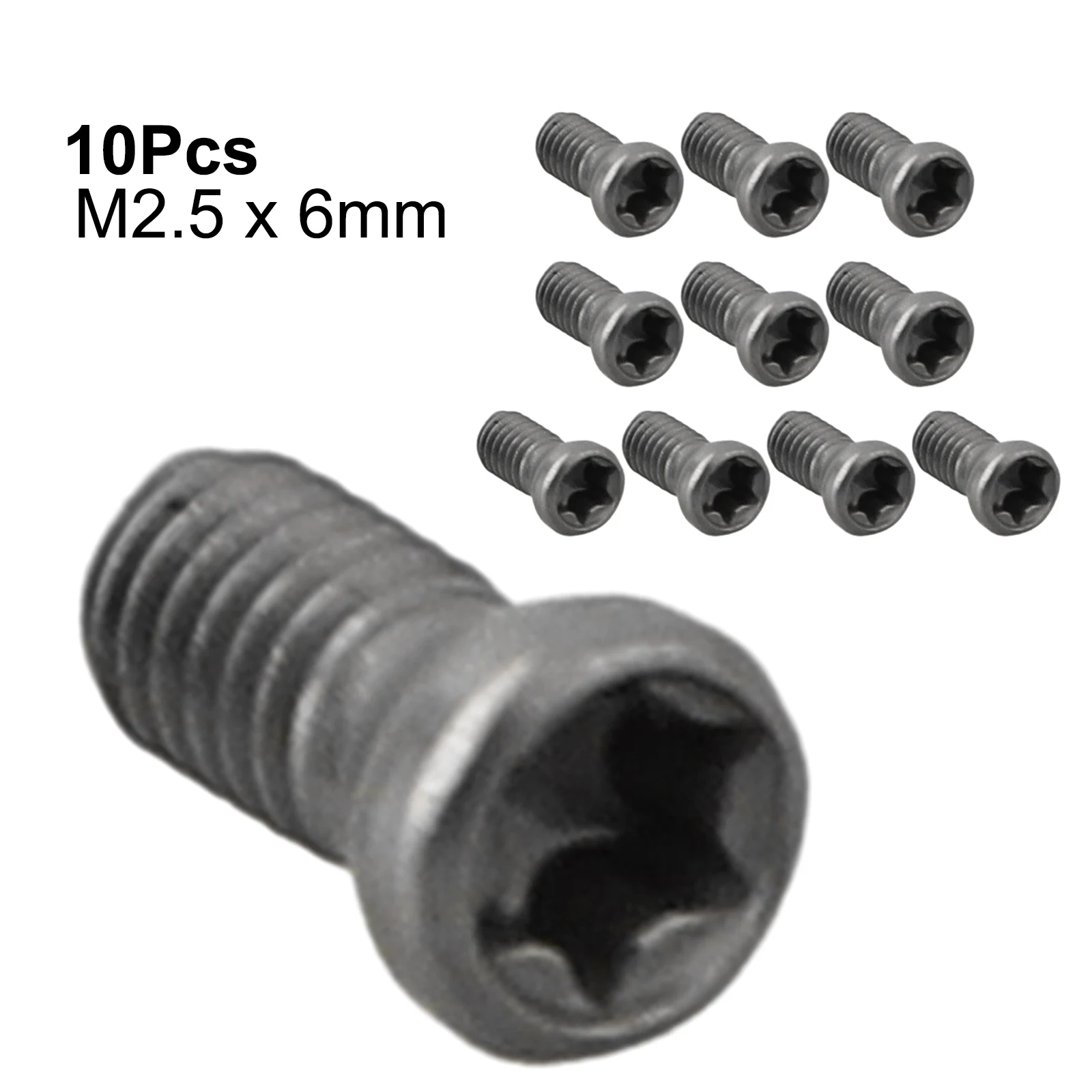 10 Stuks M2.5 M3.5 M 4 Torx Schroeven Voor Vervangt Carbide Insert Cnc Draaibank Tool Workshop Werken Handgereedschap Benodigdheden