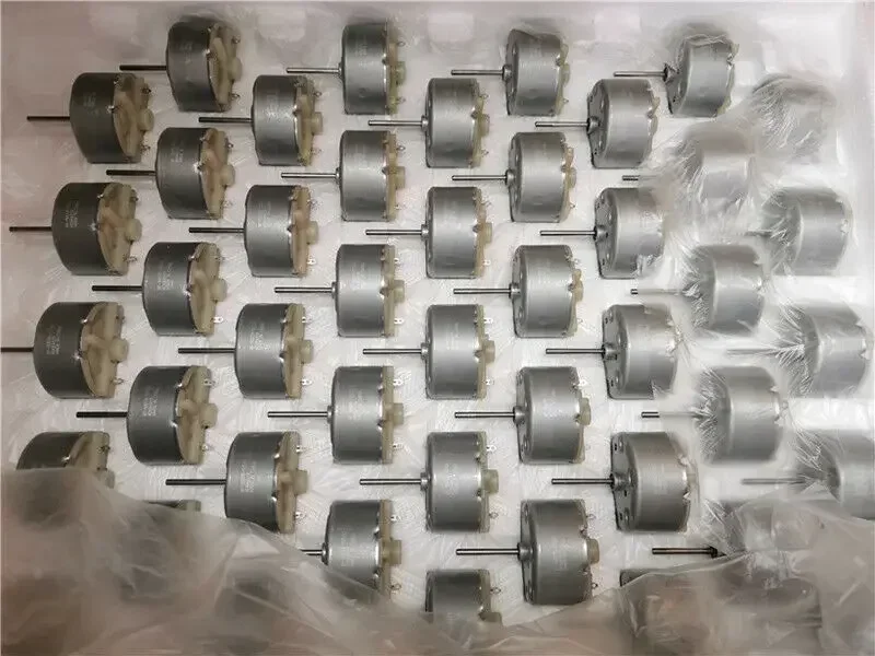 Mabuchi RF-500TB-12560 موتور 12 فولت تيار مستمر 5500 دورة في الدقيقة محور رمح طويل مايكرو 32 مللي متر قطر مستدير 500 محرك كهربائي