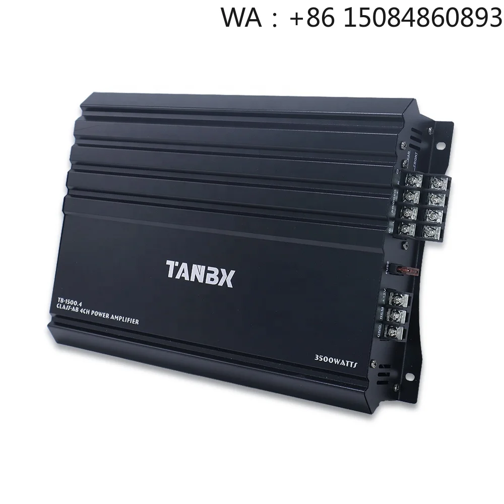 modification DIY car enthusiast fever4 Channel Sound Digital  Audio Unit Professional Class AB for  Audio System