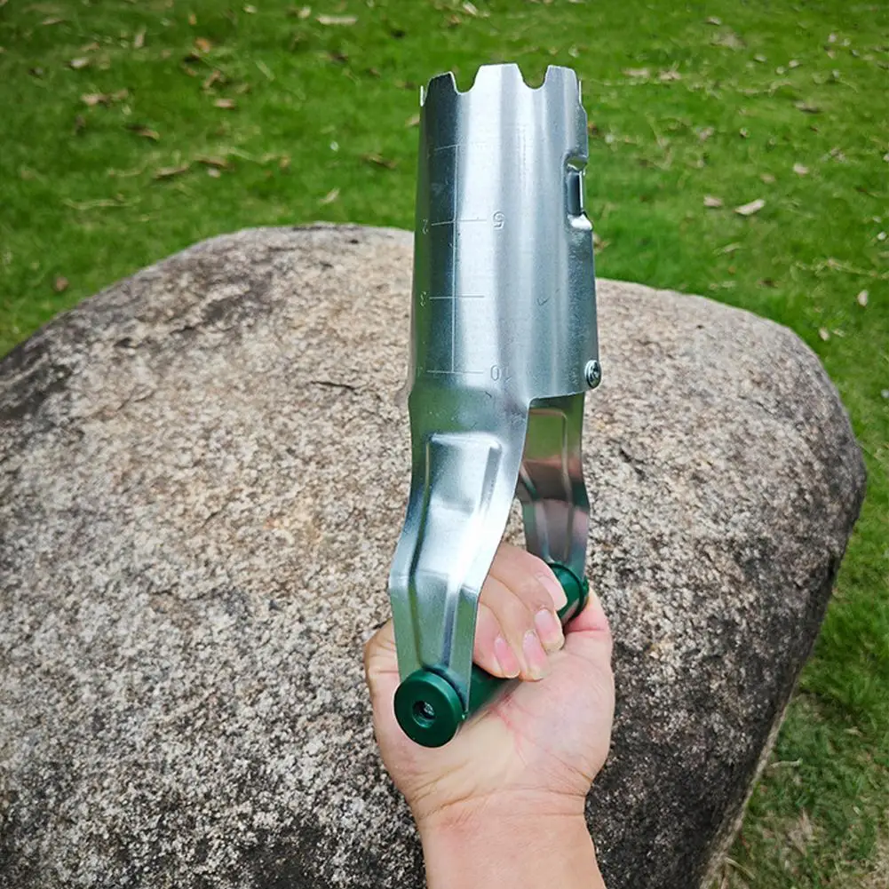 Seedling Transplanter Flower And Vegetable Seedling Transplantation Tool Agricultural Garden Cylindrical Planting Drilling Tools
