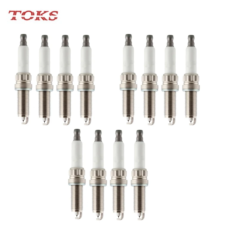 NEW 12pcs Glow Plug ILZKBR7B8DG 95770 Car Metal Iridium Platinum Spark Plug 0242129512 for Peugeot 208 308 Citroen DS4/5 Mini