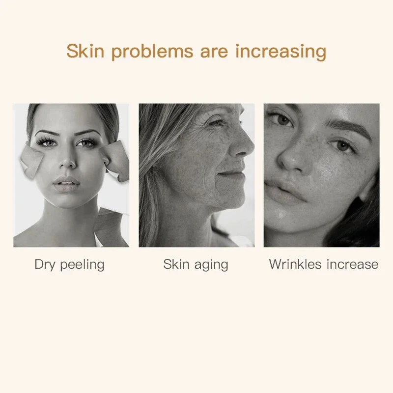 Hyaluronic Acid Six Peptides Facial Serum 30ml Anti-wrinkle Anti-aging Dark Circle Face Essence Moisturizing Brightening Skin