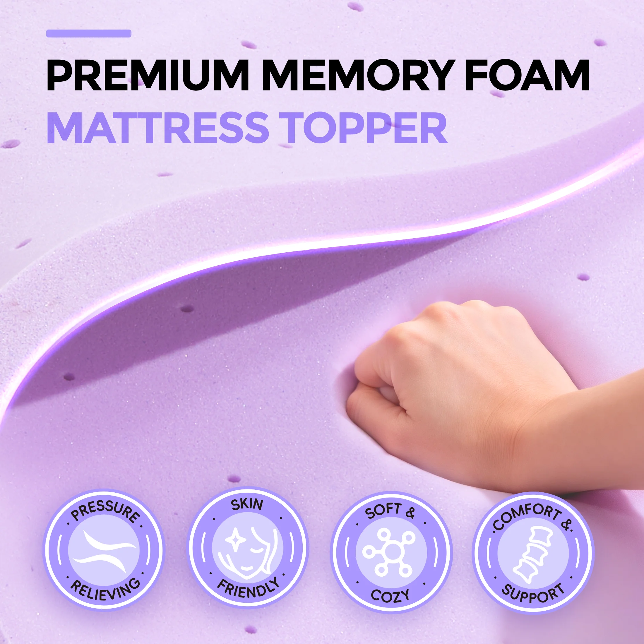 ท็อปเปอร์ที่นอนเมมโมรี่โฟม MCQ - Memory Foam Topper บทวิจารณ์และราคา