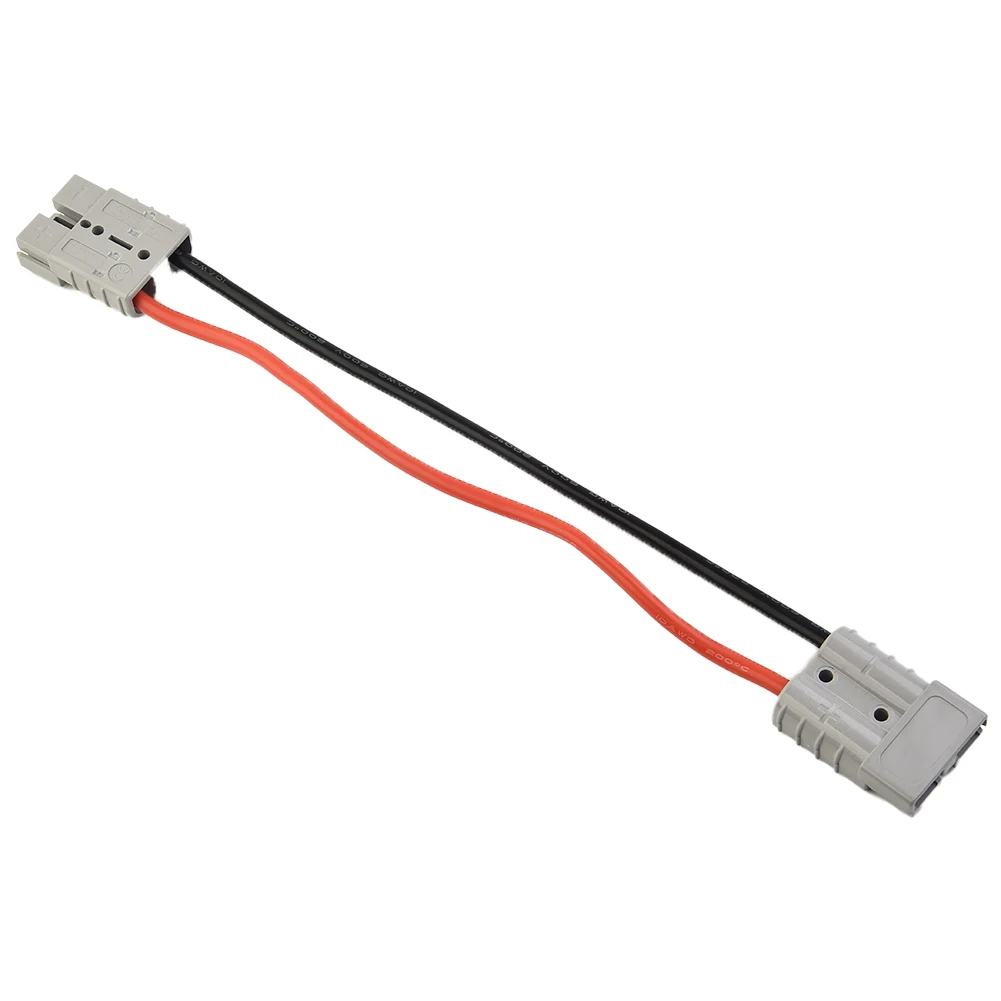 50A 600V DC Double-End Charging Connector Kit Featuring Silver-Plated Solid Copper Terminals and UL94 V0 Rating