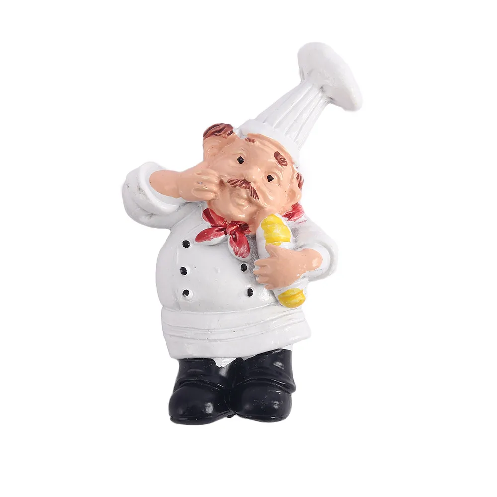 

Creative Kitchen Magnetic Chef Decorative 3D Message Sticker Note Holder Fridge Magnets Board Stickers