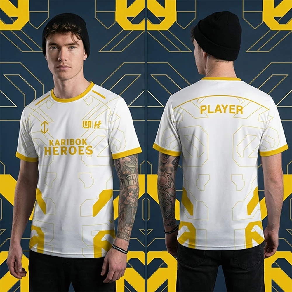 

Men's Personalized E-sports Jersey Team Uniforms WIFRU Daily Quick-drying Breathable T-shirt Gamers Can Customize The Name Logo