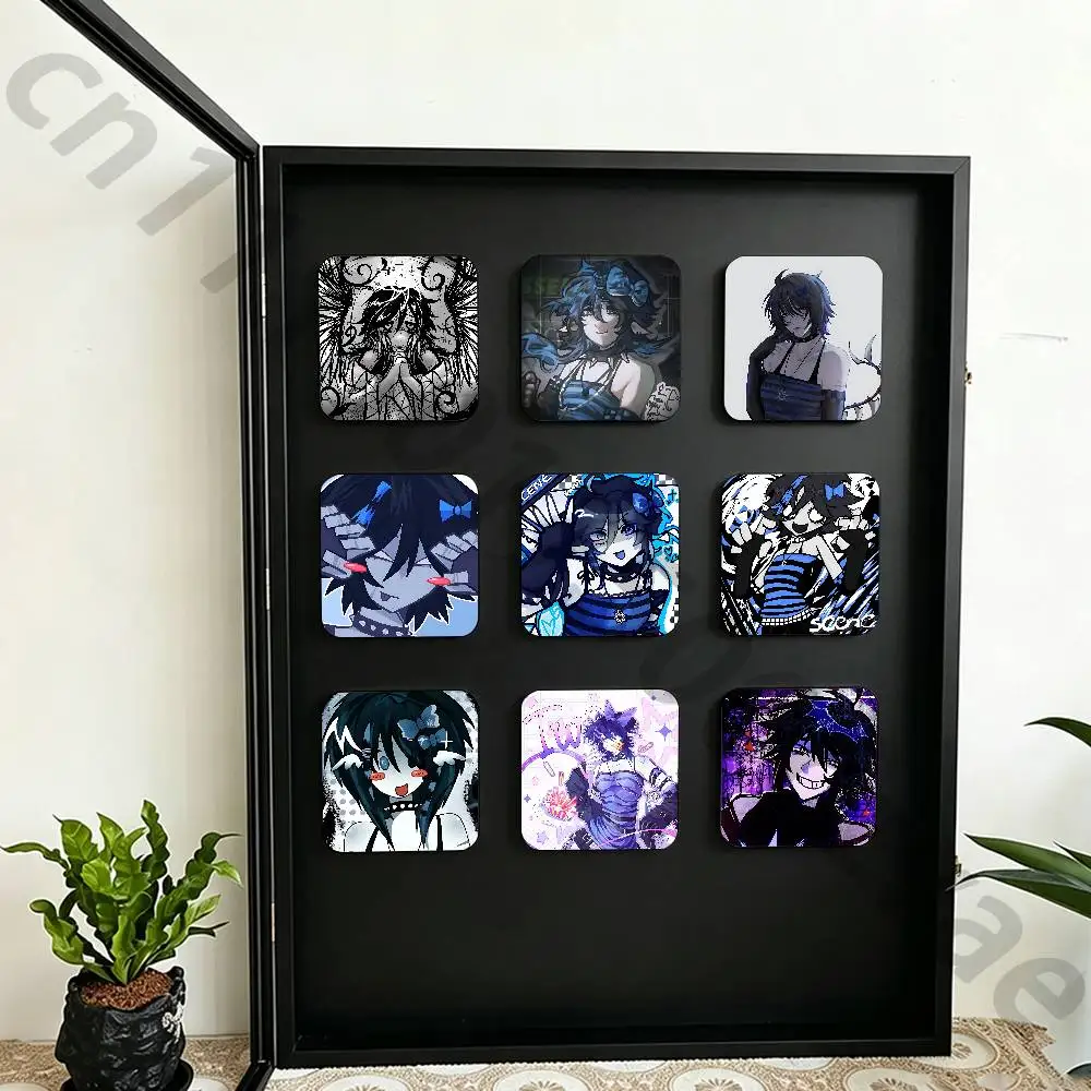 Scene Two Time Fridge Magnet Personalized Magnetic Durable Plastic Square Picture Surface Fridge Magnets