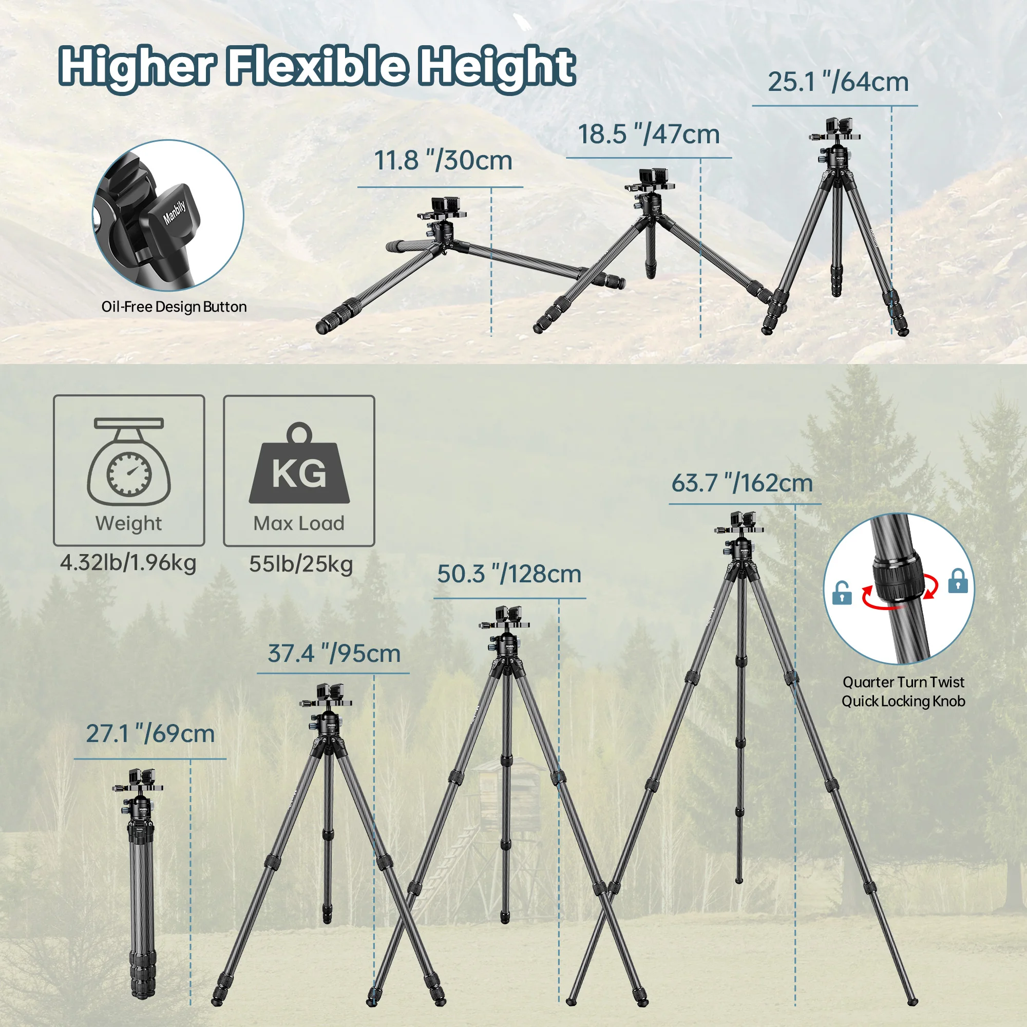 Manbily WZ-324 with 40mm Ballh - Outdoor Hunting Videos review and price
