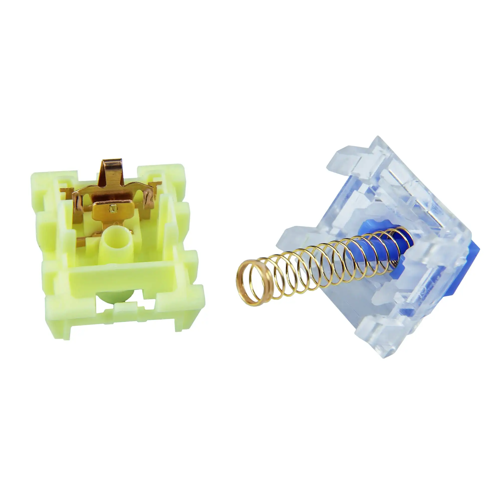 10 Pcs TTC Brother Gold Blue Switch interruttori tattili Clicky 3 Pin SMD RGB per tastiera meccanica