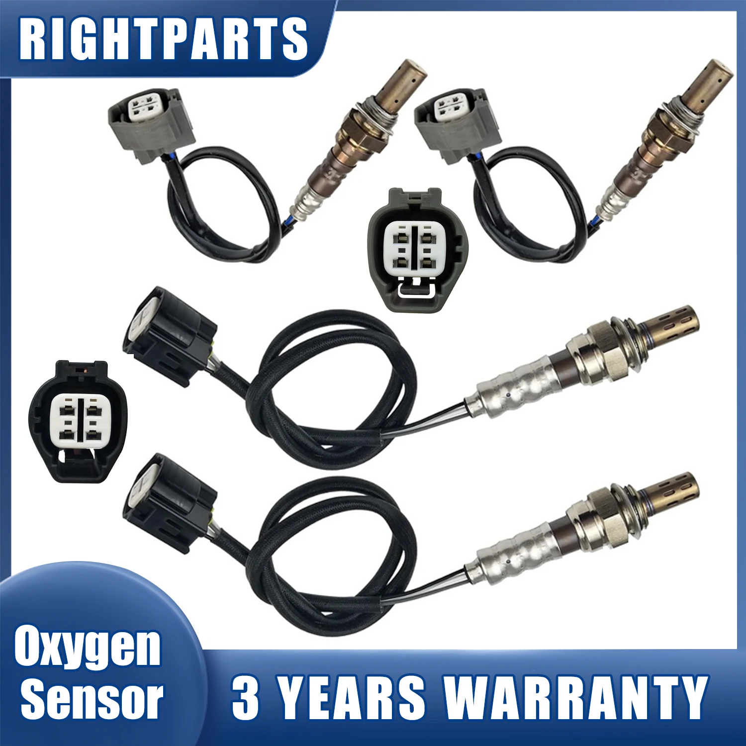 

4X 234-9030 234-4798 Front Rear Lambda Probe O2 Oxygen Sensor For JAGUAR S TYPE 3.0L VANDEN PLAS Super V8 XJ8 XJR 4.2L 2003-2005