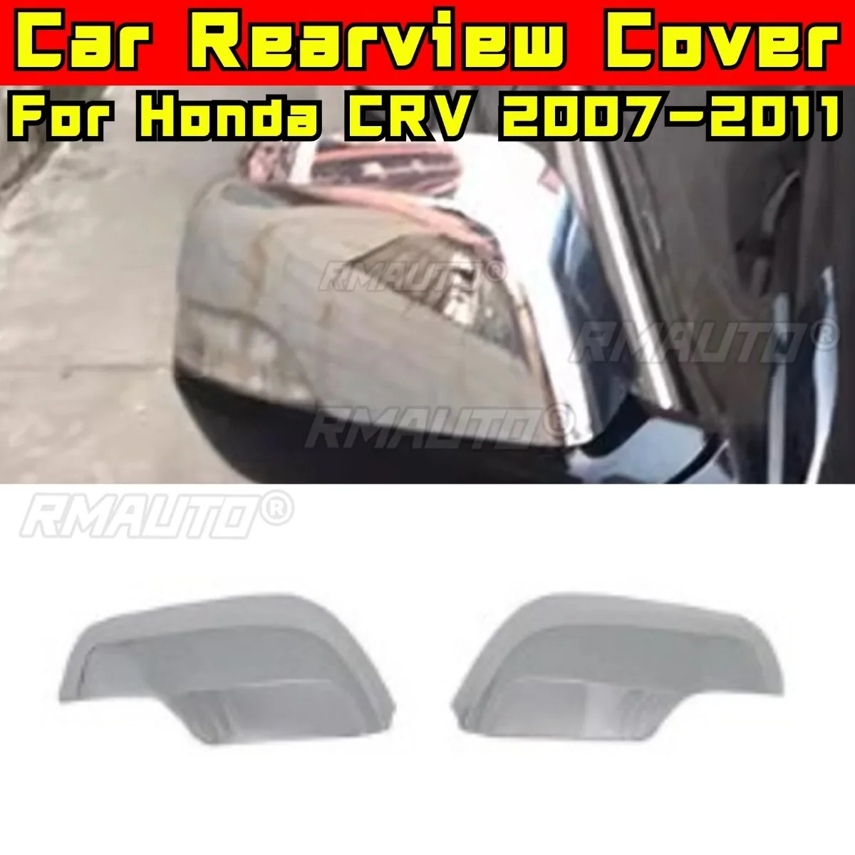 

Car Rearview Protect Side Mirror Cover Body Kit For Honda CRV 2007-2011 Fog Lamp Cover Trim Door Bowl Handle Stylings