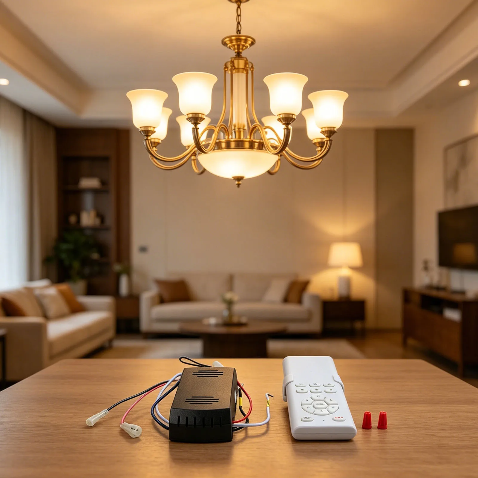 

For Living Room 40W, 60W Ceiling Fan Light Timer Ceiling Fan Remote Control Natural Wind Function Stable Remote Signal
