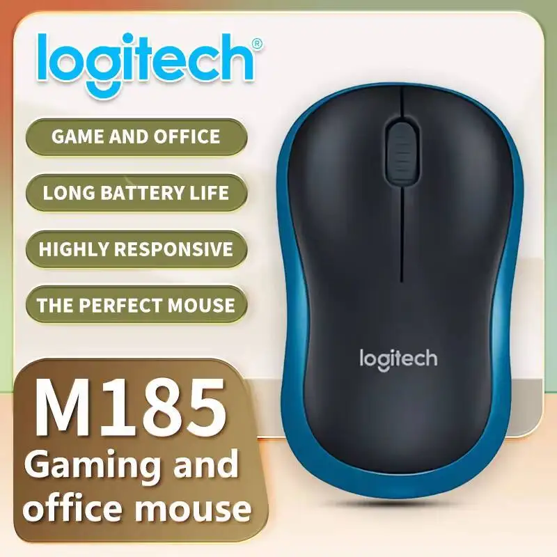 Il mouse da ufficio Logitech serie M è adatto per computer desktop e laptop M330/M280/M221/M220