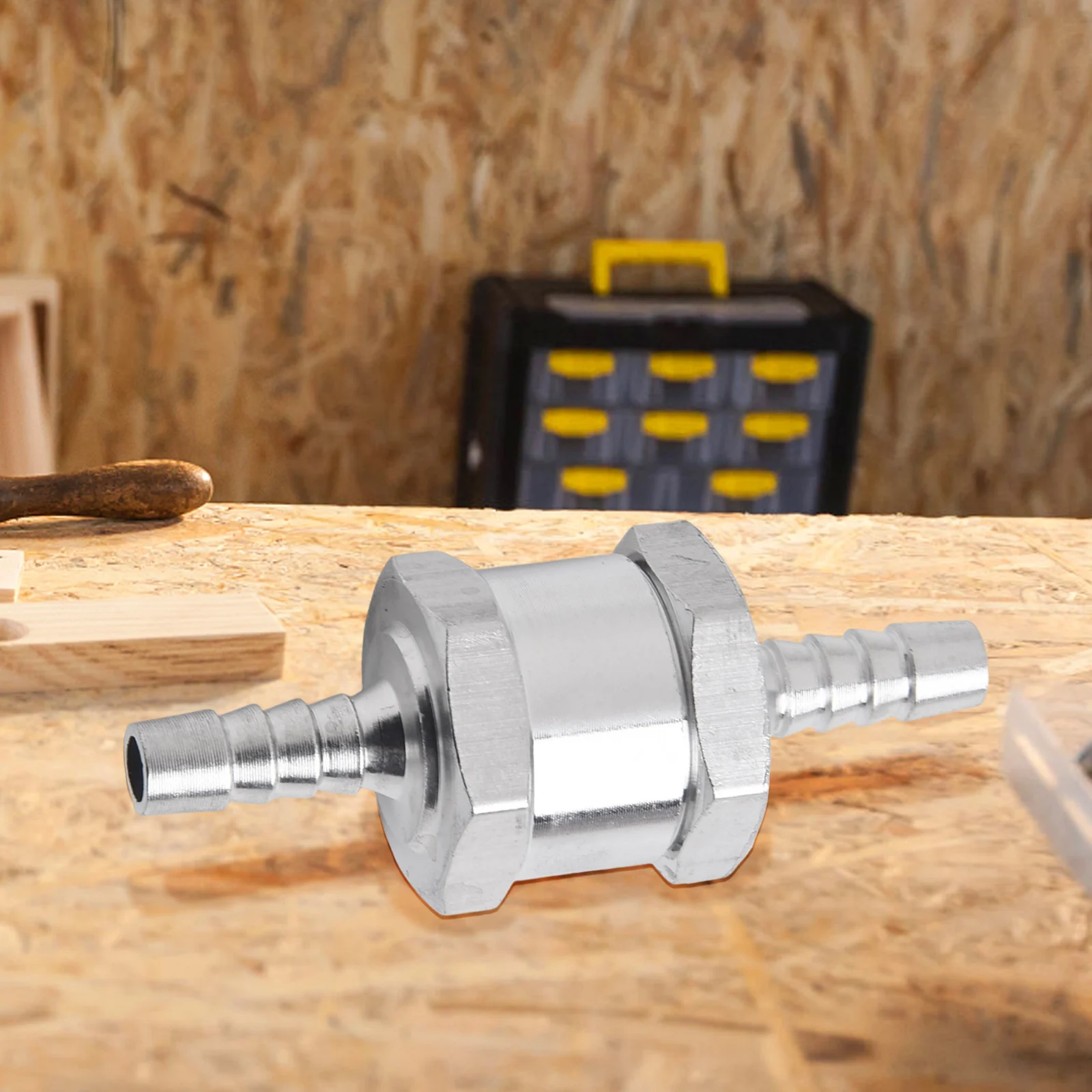 Aluminum Alloy Backflow Prevention Valve for Fuel Delivery Lines Used in Cars Boats Caravans RVs and Agricultural Fuel Pumps