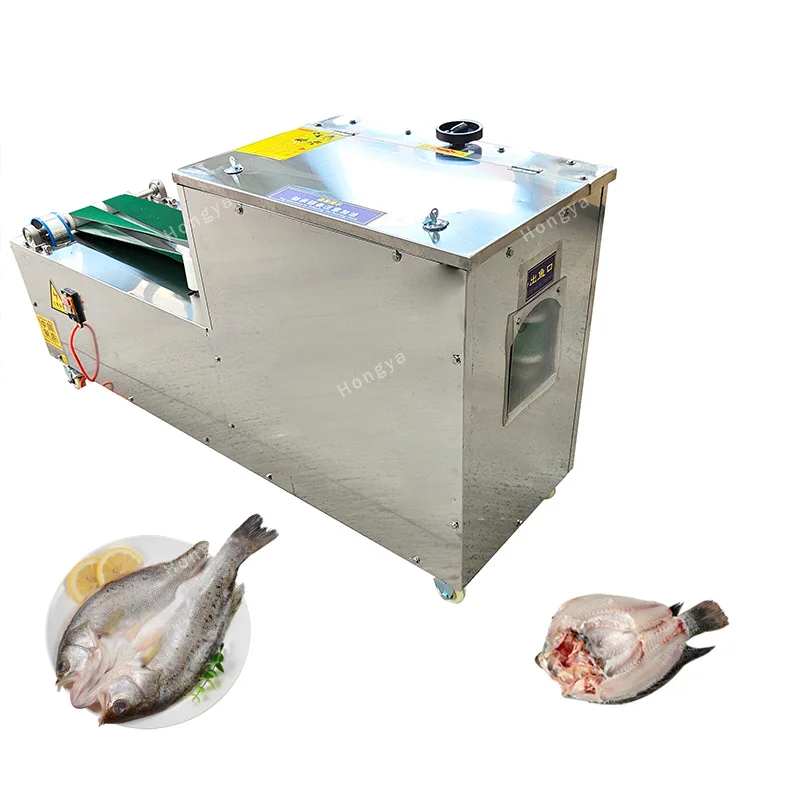 Vertical Small Fish Cleaning And Dirt Removal Machine Remove Fish Processing Machine