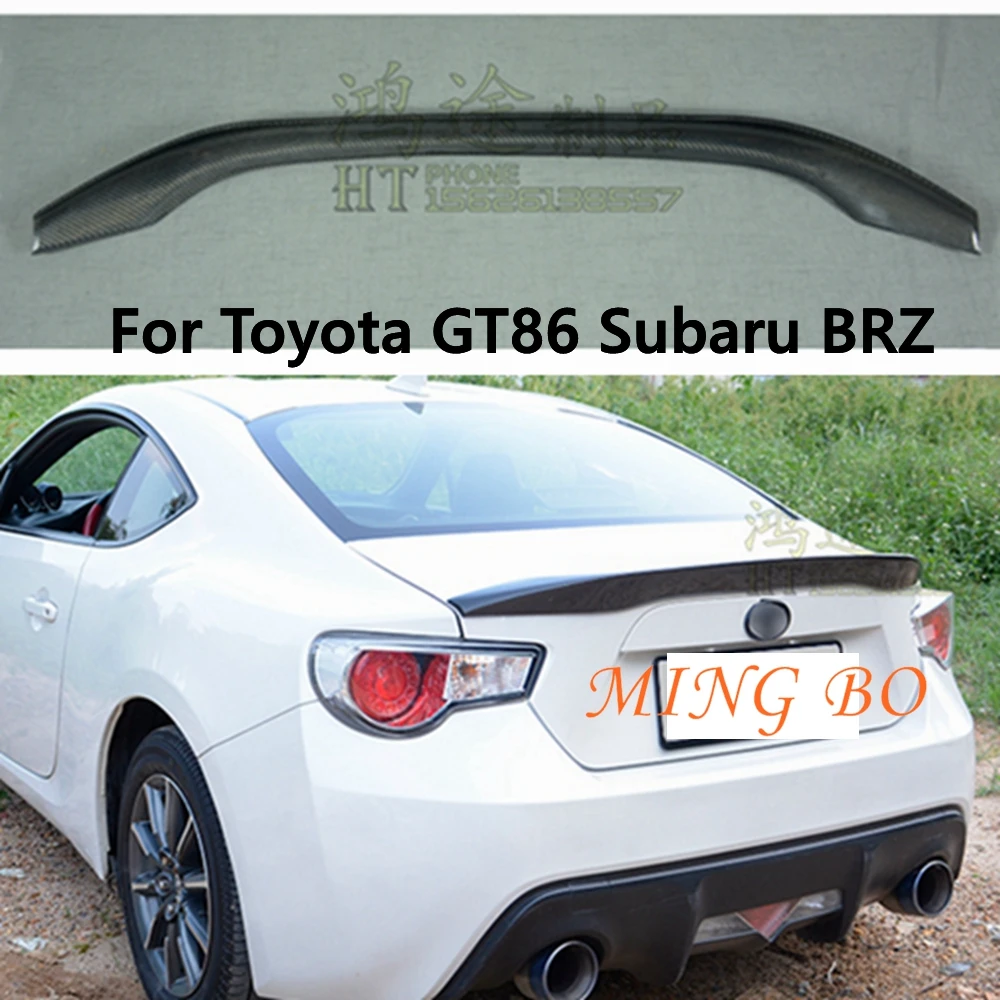 

Для Toyota GT86 Subaru BRZ Scion FR-S FRP углеродное волокно, автомобильный задний спойлер багажника, крыло 2012 2013 2014 2015 2016 2017