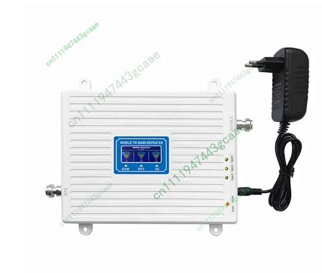 2G/3G/4G Signal Booster 900/1800/2100MHz Dual-Port Cellular Repeater Accessories