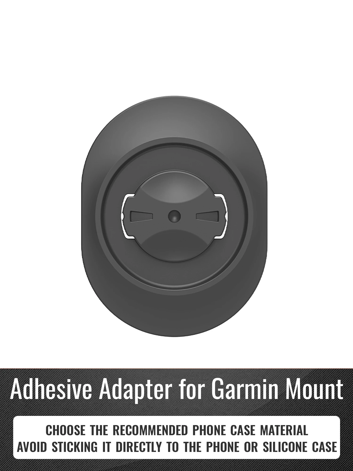 Bicycle Phone Mount/Holder Adhesive Adapter for Garmin, Mobile/Computer Case Back Patch Riding Strong Sticker Support Stand