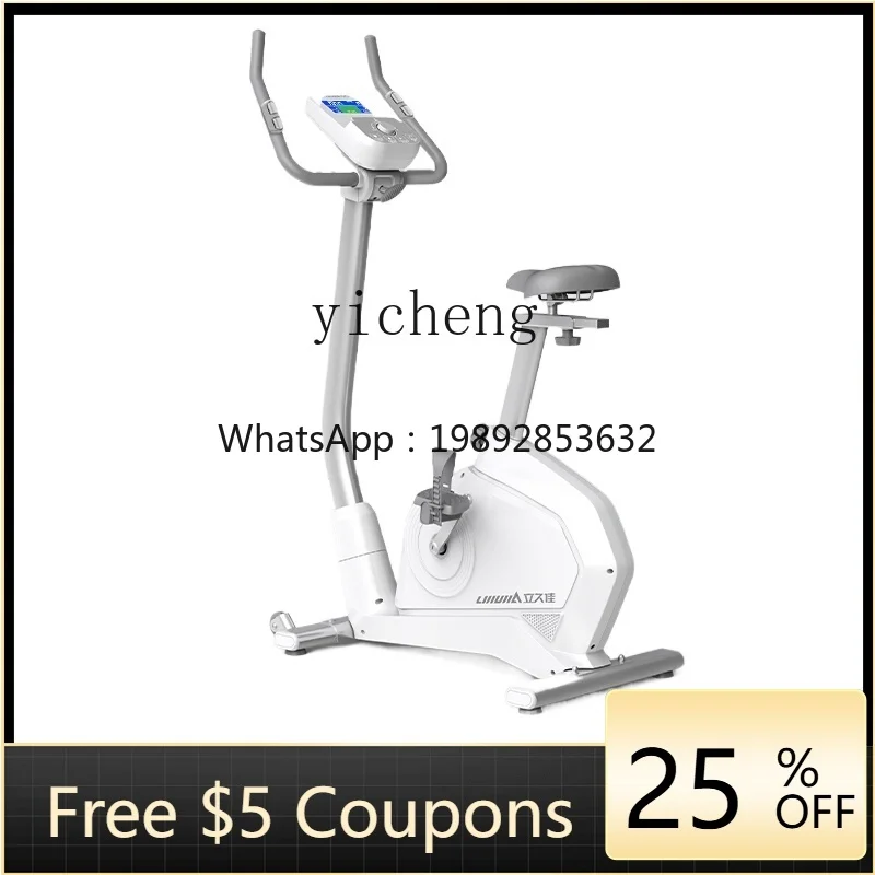 ZZXL Magnetic Control Silence Weight Loss Fitness Spinning Bike Household Equipment Pedal Bike