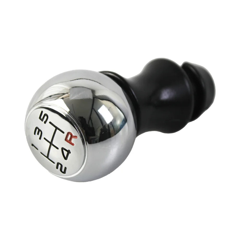 The new gear shift head is suitable for Peugeot car manual transmissions, the red R alloy gear lever lever lever shifter handbal view 3