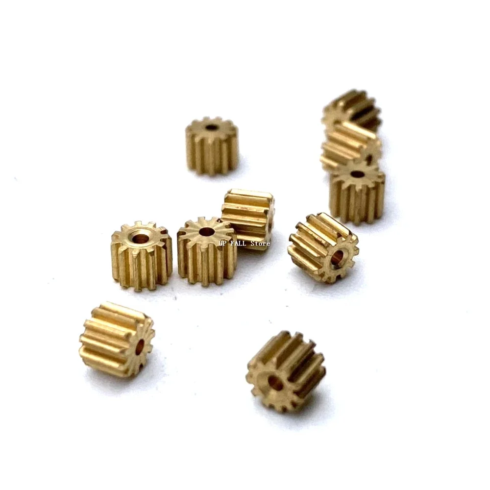 0.3M 11T 1mm Copper Gear 11 teeth DIY V959 V222 Four Axis Aircraft Spare Parts