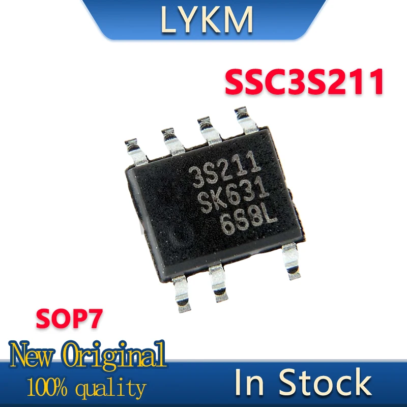 5-10/PCS New Original SSC3S211 3S211 SOP-7 Power management chip In Stock