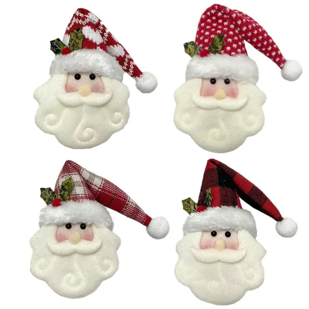 Durable Santa Claus Xmas Hanging Ornaments Cloth Snowman Christmas Elk Pendants Festive Cute Xmas Santa Ornaments Christmas