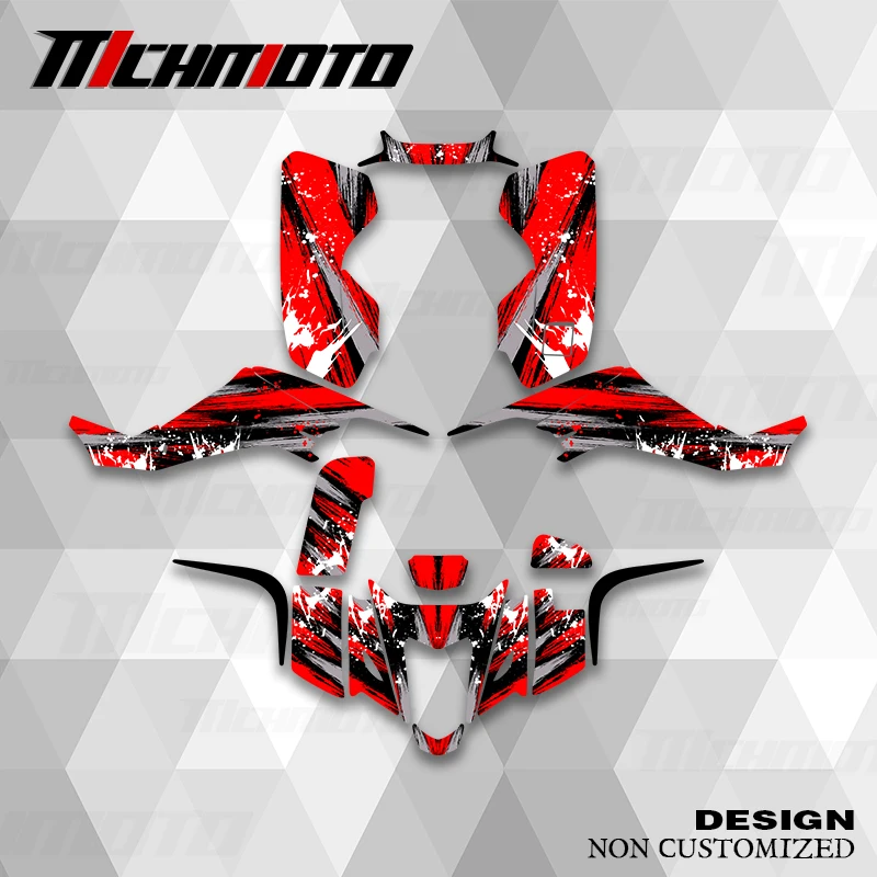 

MCHMFG Graphics Decals Stickers Motorcycle Background Custom For SUZUKI LTZ400 2003 2004 2005 2006 2007 2008