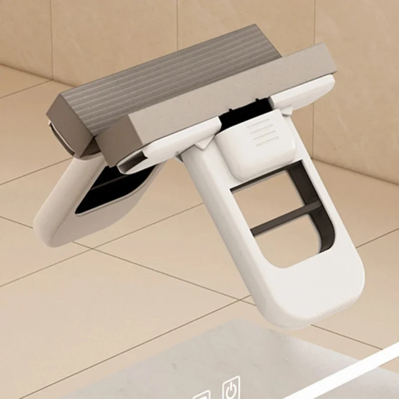 Portable Lazy Absorbent Sponge Mop Folding Household Clean Tools No Hand Wash Strong Absorbent Mop For Bathroom Kitchen Desktop