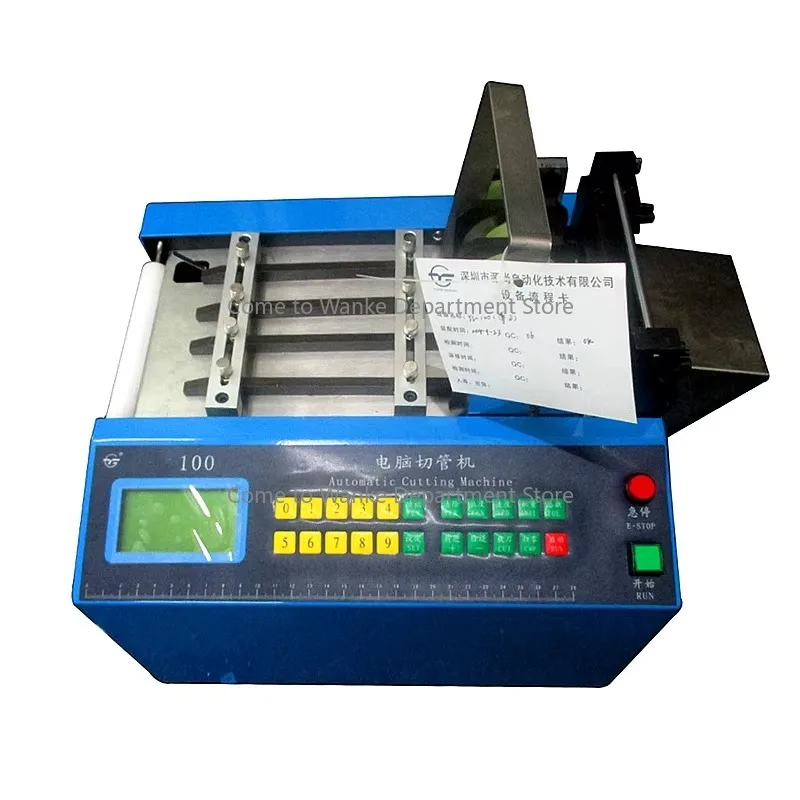 

Microcomputer Automatic Cutting Machine Pipe Cutter PVC Heat Shrink Sleeve Shrinking Tube Cutter Wire Rope Cutting Machine