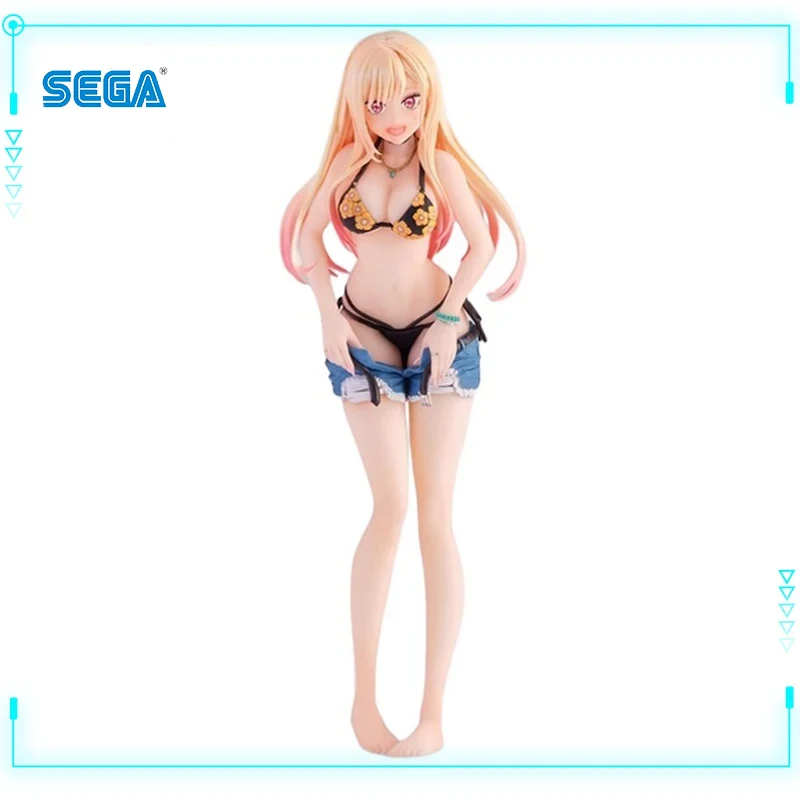 

SEGA Original Genuine Anime Sono Bisque Doll Wa Koi O Suru Kitagawa Marin Luminasta First Measurements Ver 19cm Toy Figure Model