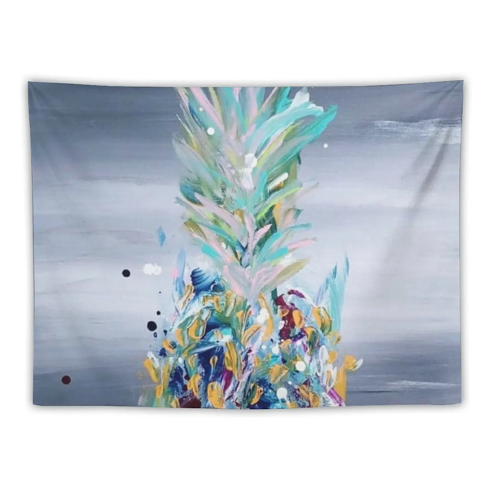 

Colourful Pineapple Tapestry Decoration Wall Aesthetic Home Decor Wall Decoration Aesthetic Decoration Tapestry