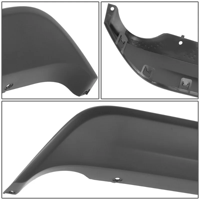 US For 2013 2014 2015  Chevrolet Spark OE Style Primed Black Rear Lower Bumper Skid Plate