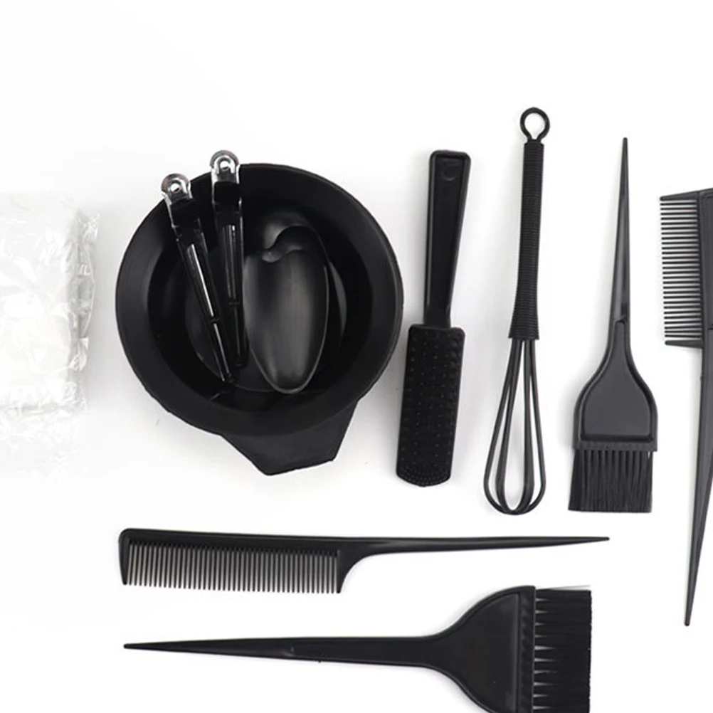 

12Pcs Hair Dyeing Tools Set Barbershop Hair Coloring Accessories Easy Handle Reusable Hairdressing Kit Beauty Salon Auxiliary