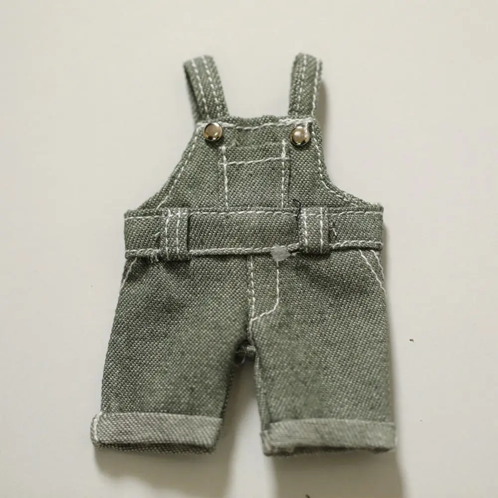 Pantalon à bretelles en coton coloré pour enfants, vêtements Ours en peluche, Mini vêtements mignons, Vêtements en coton, Jouets pour filles, 12cm