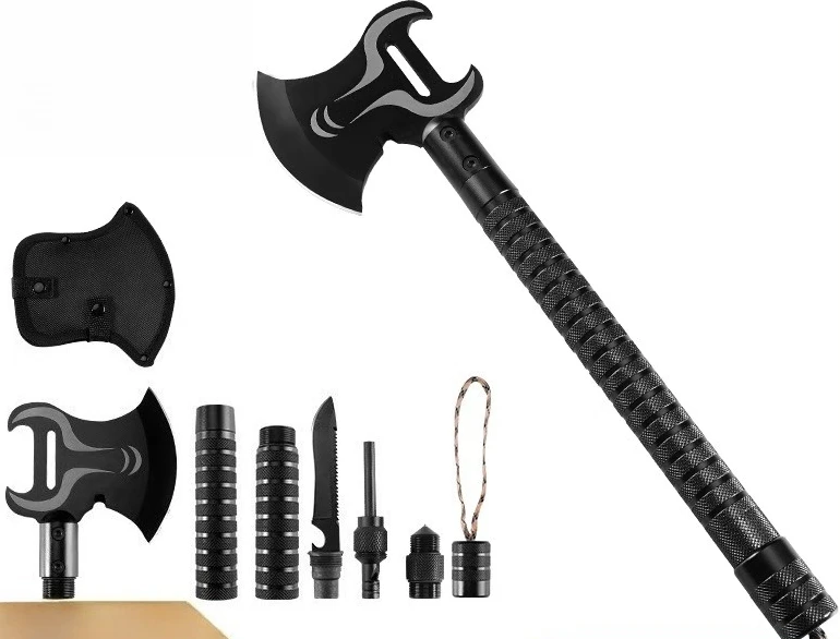 

Outdoor Multifunctional Survival Tactical Axe Vehicle Mounted Camping Portable Fire Axe